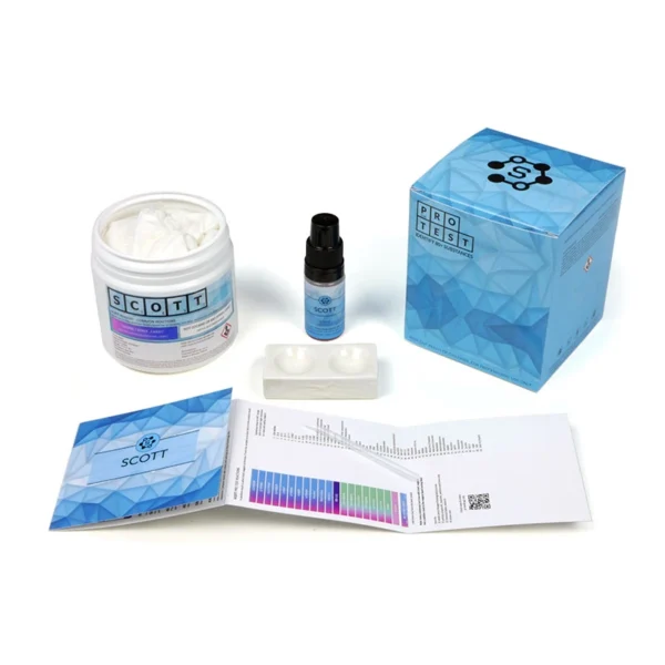 Scott's testing kit