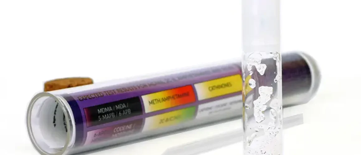 Einweg-Reagenztest für MDMA
