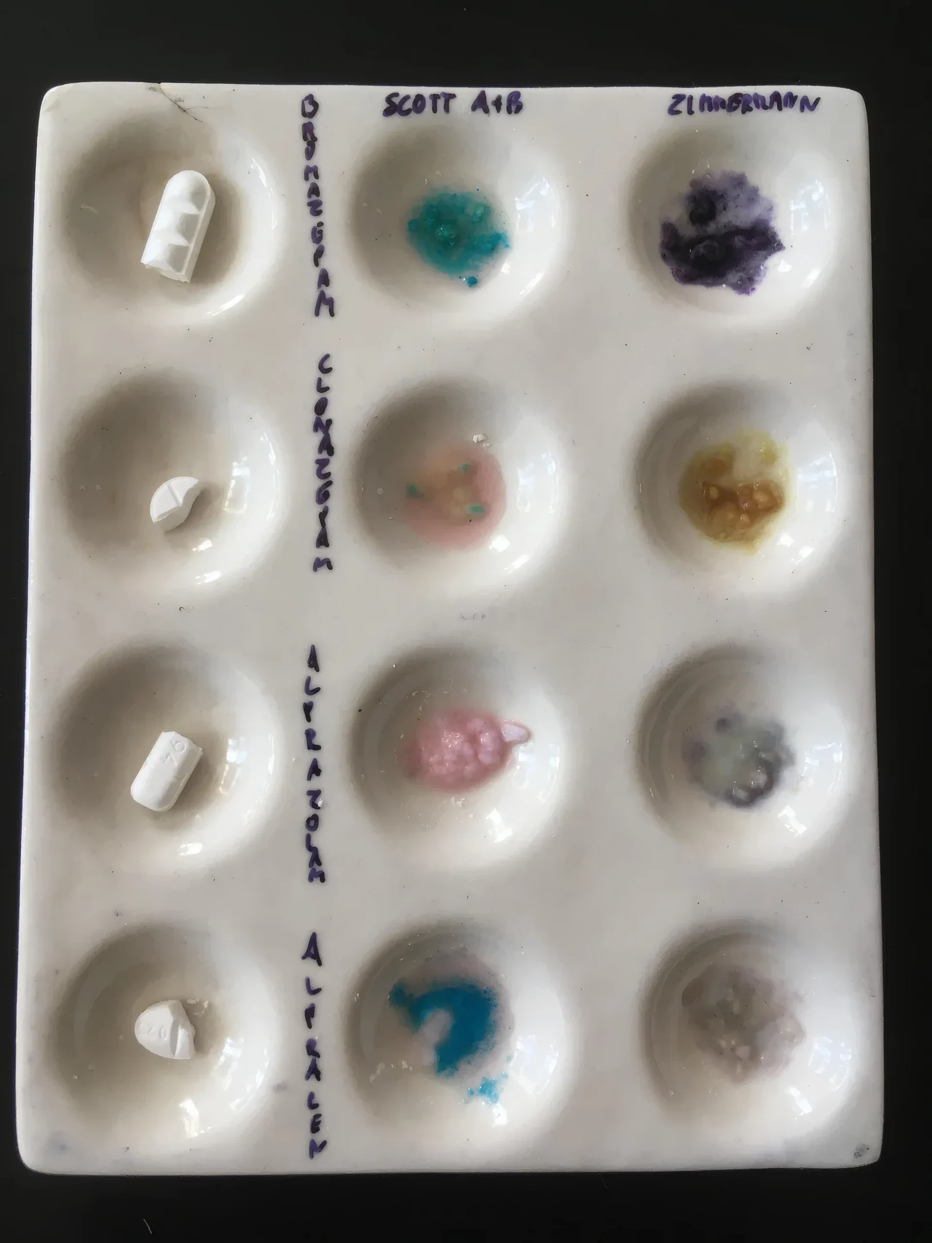 Wie erkennt man Clonazepam?