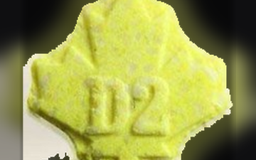 Hemp_leaf-Tabletten (Ecstasy / MDMA)